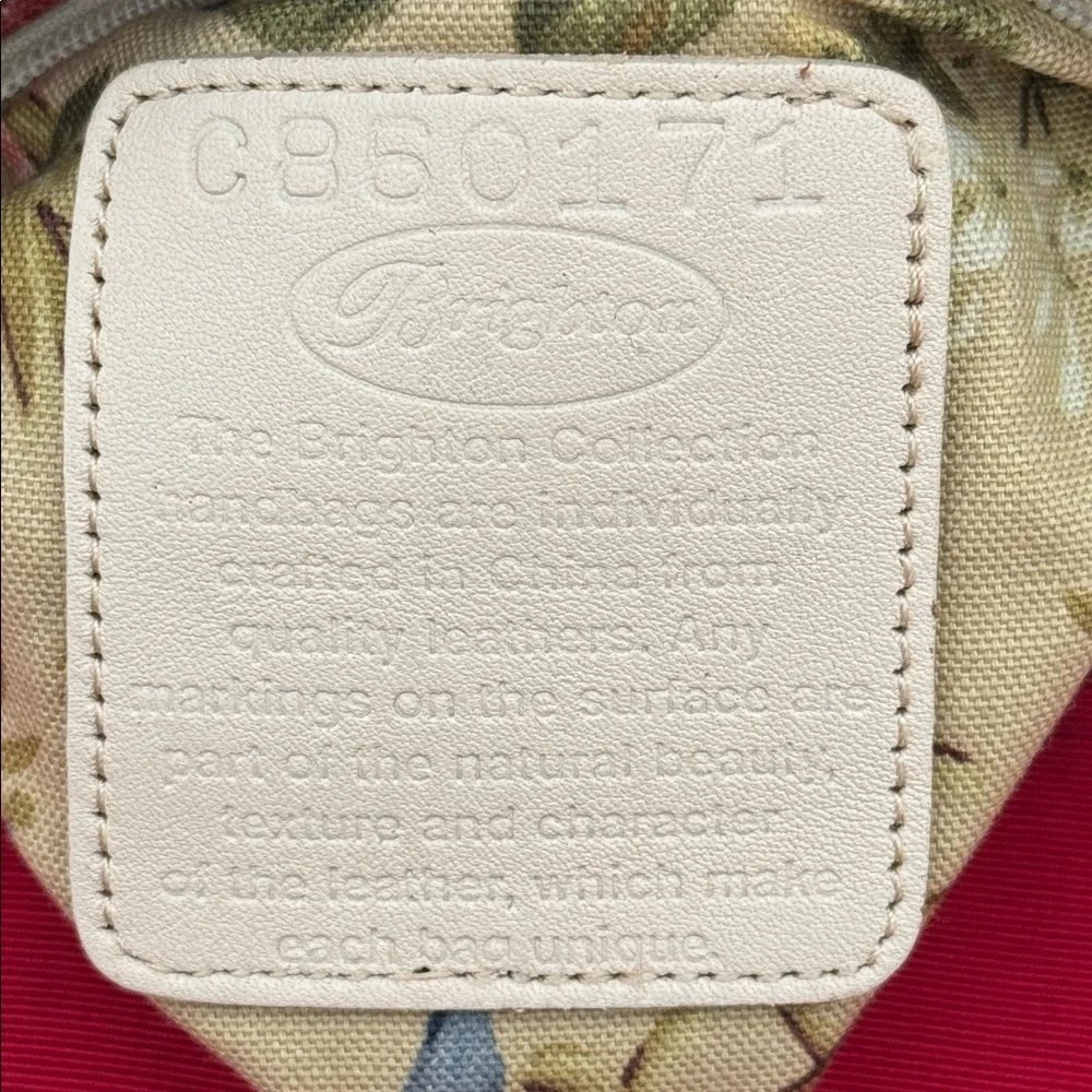 Brighton Jodi Romantic & Victorian  crossbody bag w/puffed heart charm. (Mlb)